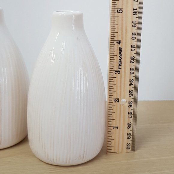 3pc Lined Matching Bud Vase's - Picture 7 of 8